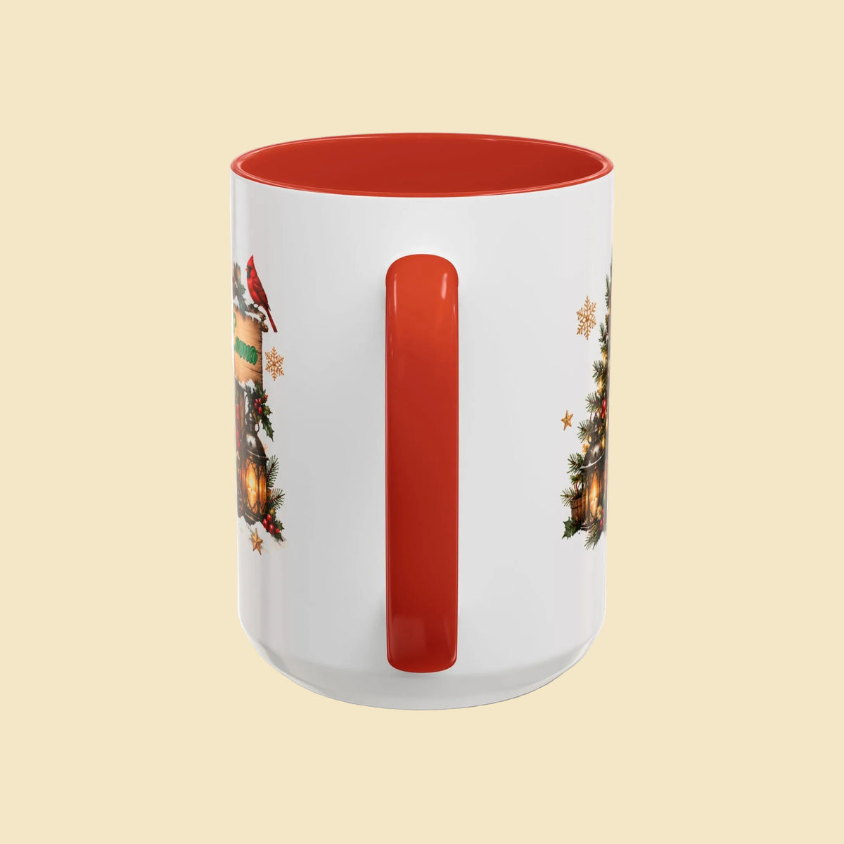 Personalized Christmas Mug, Custom Name Reindeer Mug, Snowman Holiday Coffee Cup, Christmas Gift