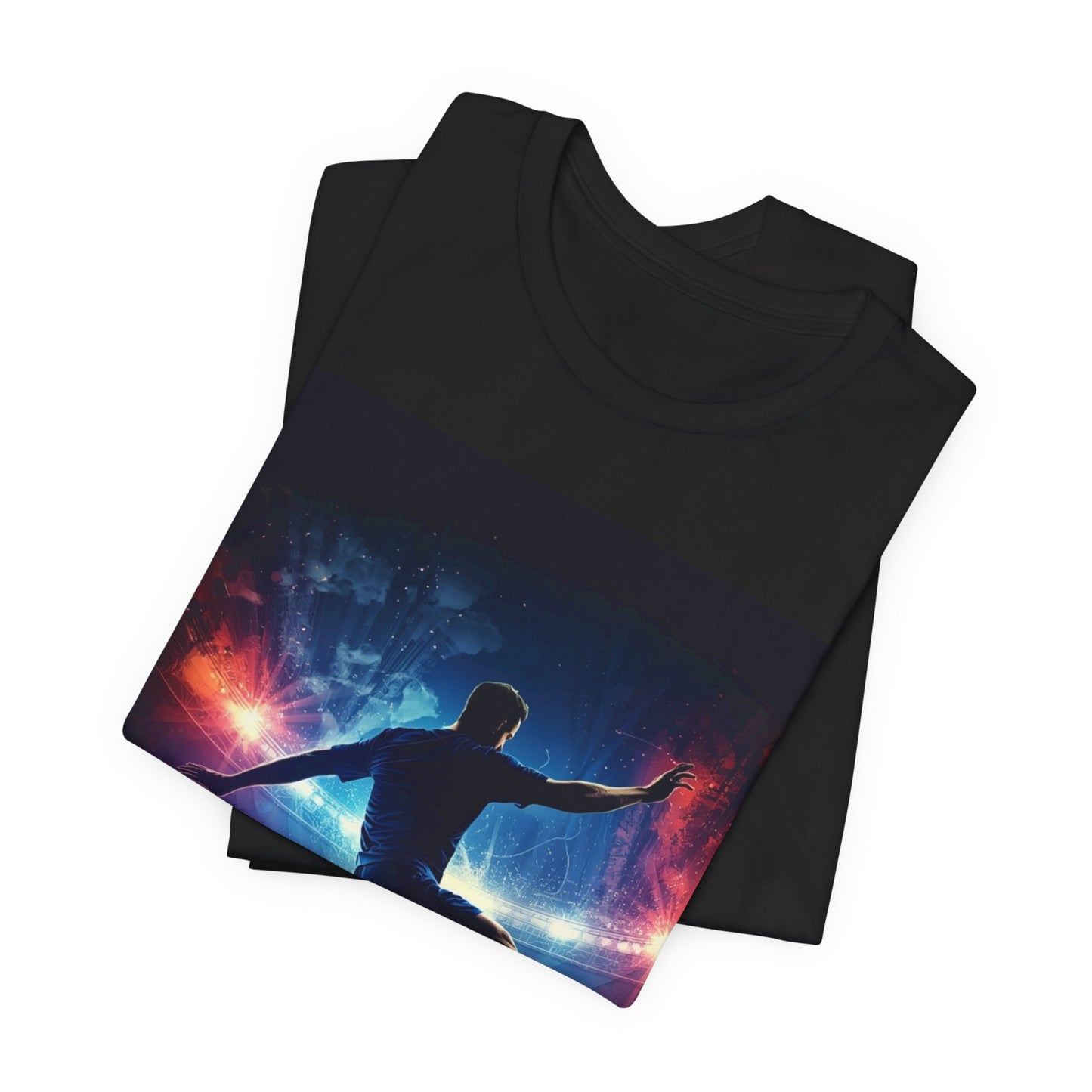 Play to Win Soccer T-Shirt | Stadium Action Graphic Tee | Soccer Fan Gift
