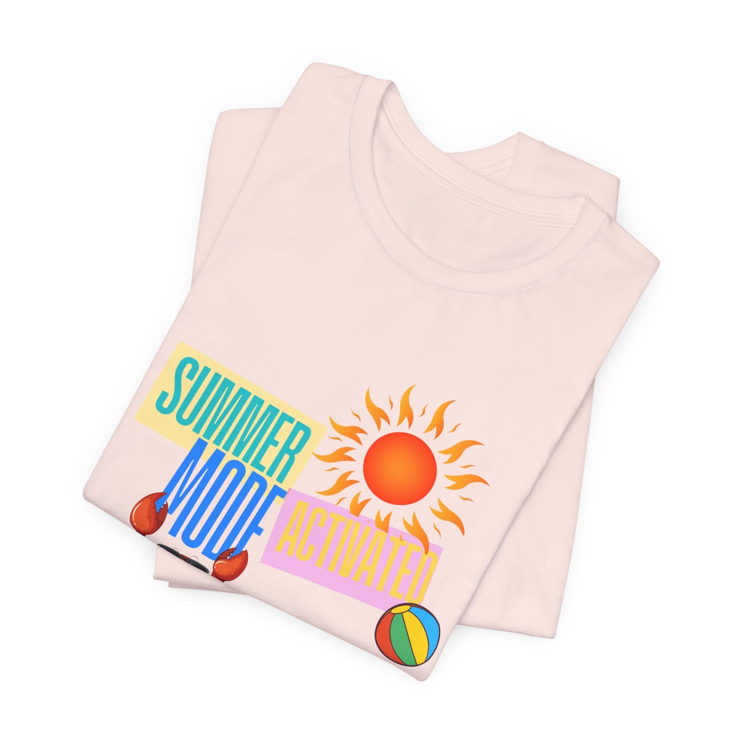 Summer Mode Activated Shirt, Beach Vacation Tee, Funny Summer T-Shirt, Gift for Him