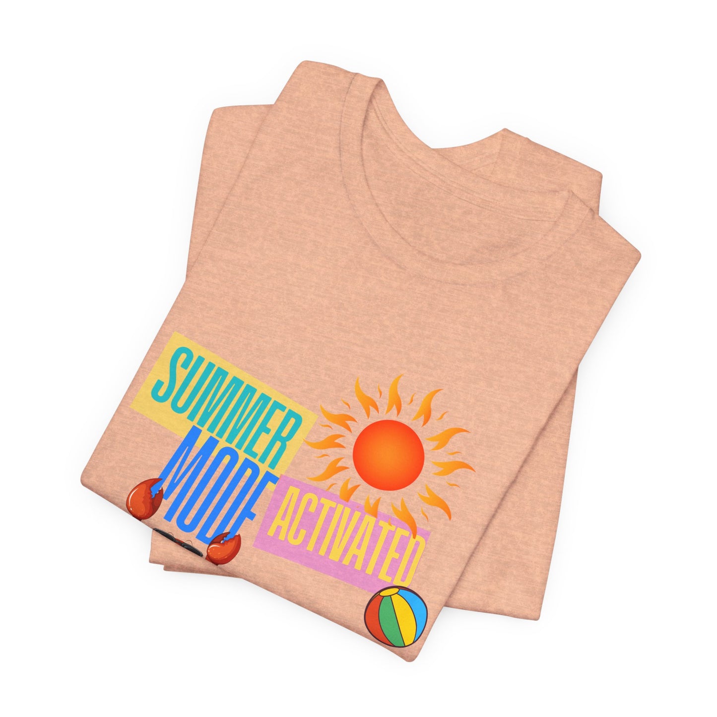 Summer Mode Activated Shirt, Beach Vacation Tee, Funny Summer T-Shirt, Gift for Him