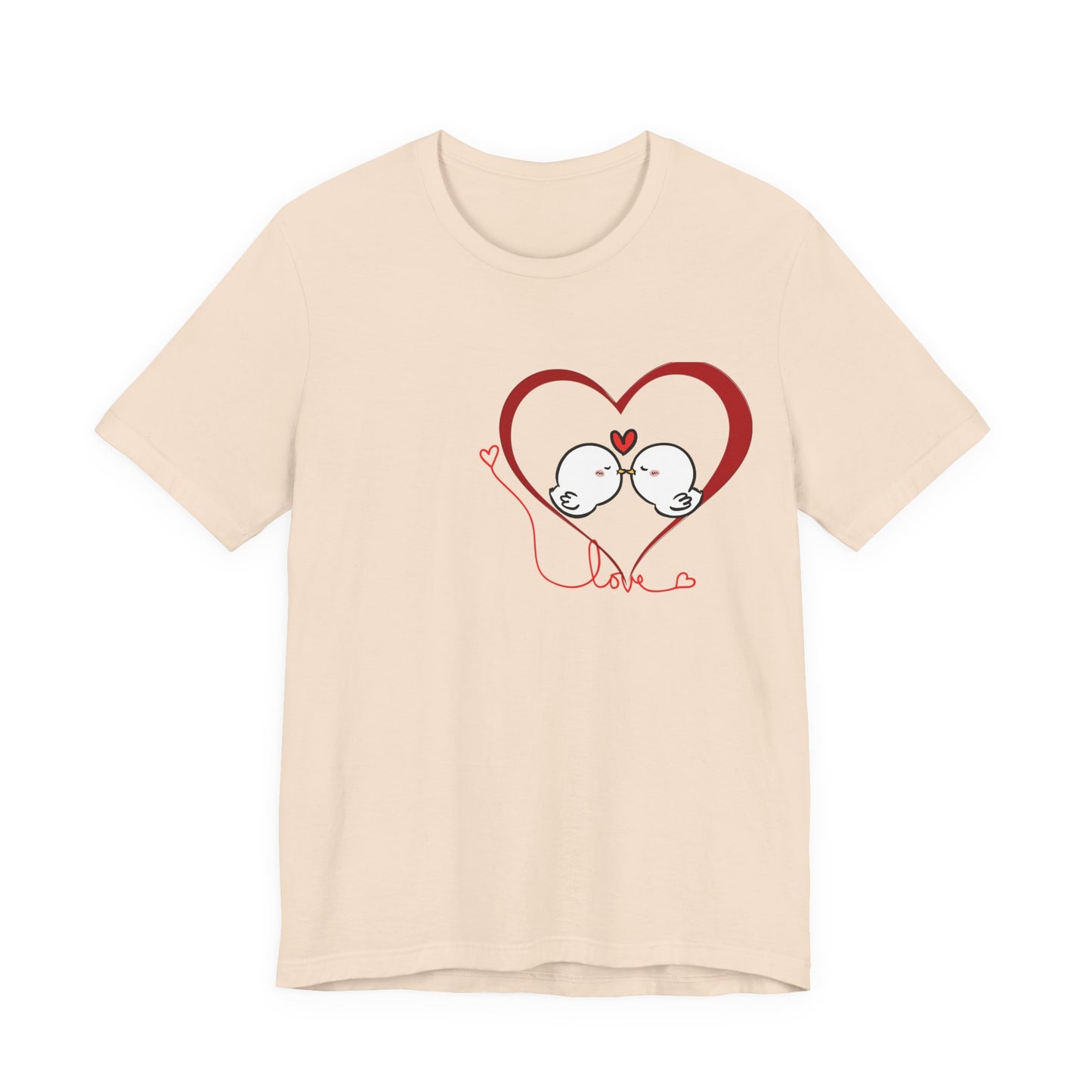 Love Birds Tee, Romantic Couple Gift, Valentine's Day Shirt