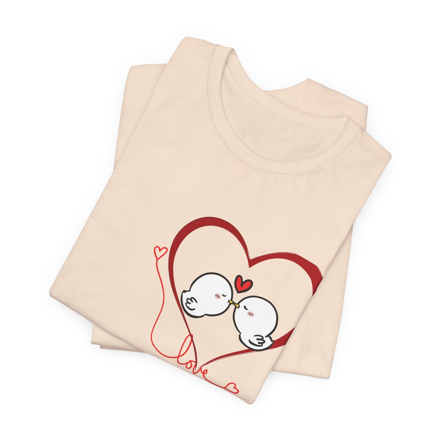 Love Birds Tee, Romantic Couple Gift, Valentine's Day Shirt