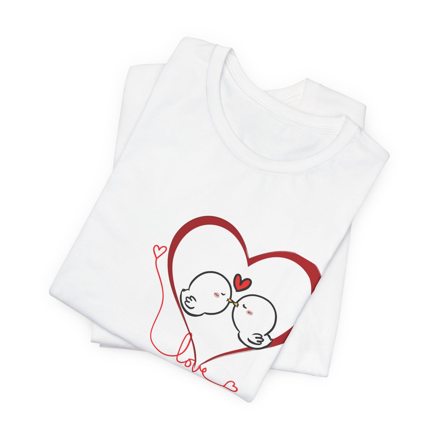 Love Birds Tee, Romantic Couple Gift, Valentine's Day Shirt