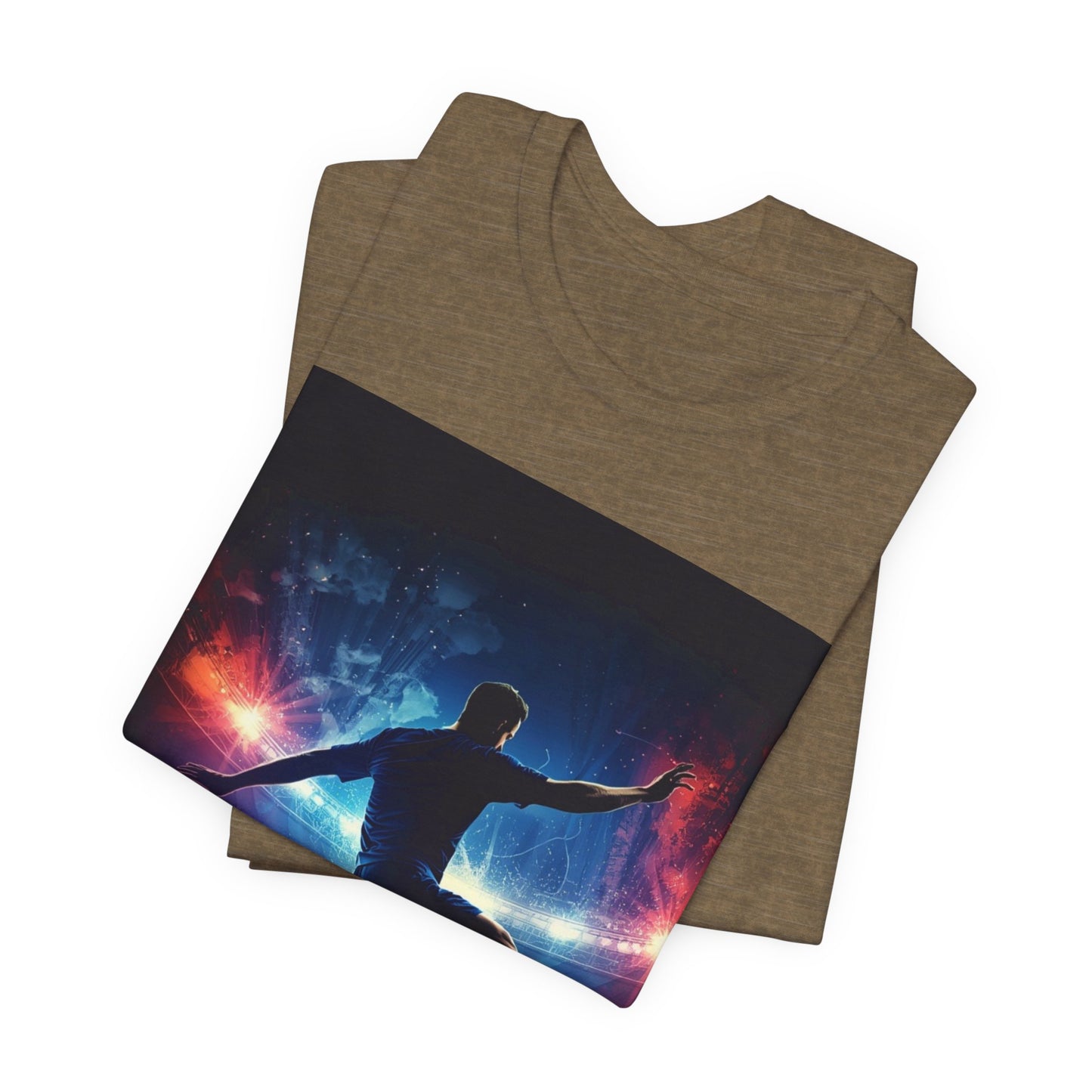 Play to Win Soccer T-Shirt | Stadium Action Graphic Tee | Soccer Fan Gift