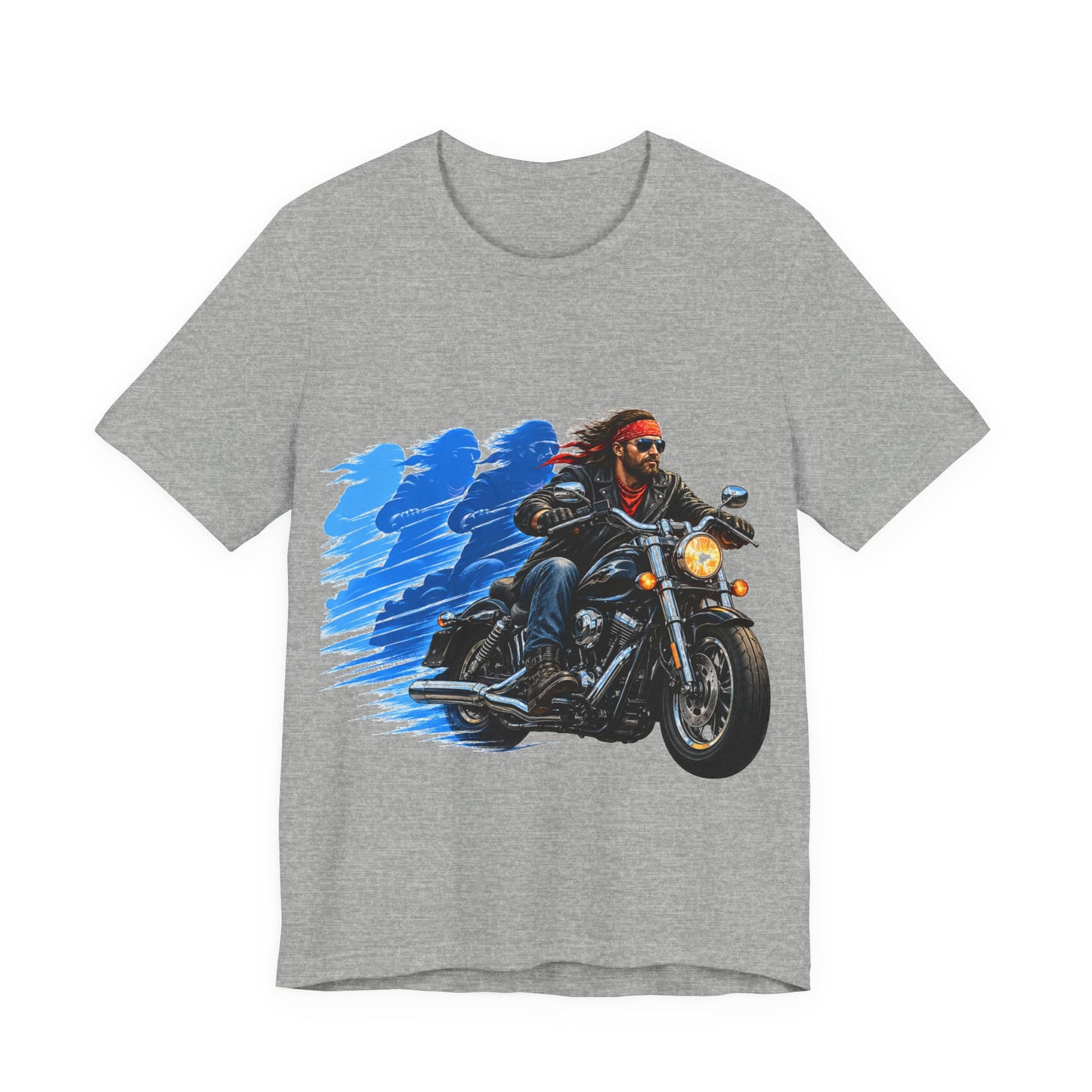 Motorcycle Shirt | Vintage Biker Tee | Motorcycle Rider Graphic | Men's Gift