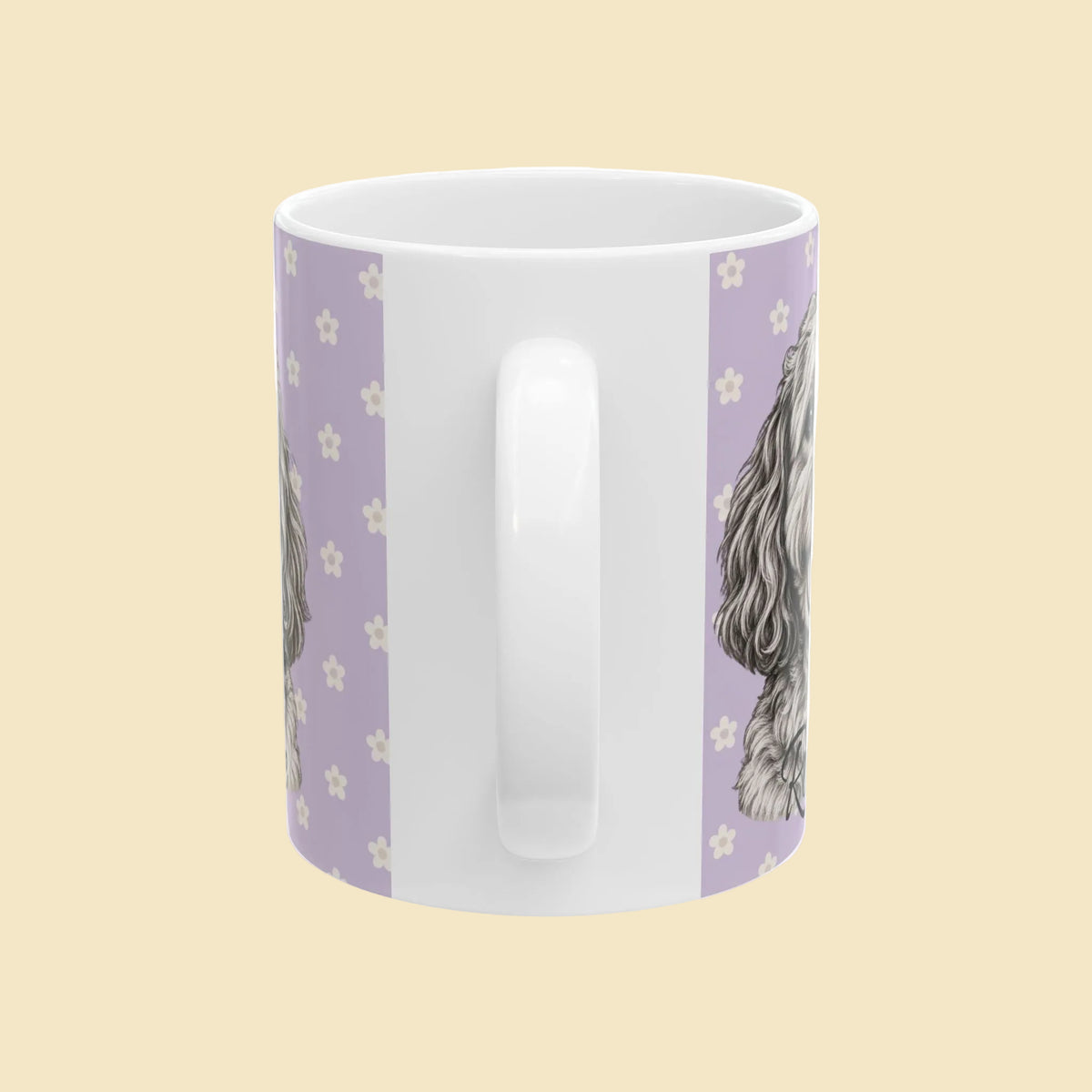 Personalized Cockapoo Mug, Custom Dog Name Coffee Cup, Cockapoo Lover Gift, Personalized Dog Mug