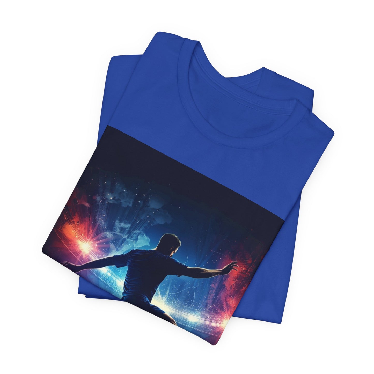 Play to Win Soccer T-Shirt | Stadium Action Graphic Tee | Soccer Fan Gift