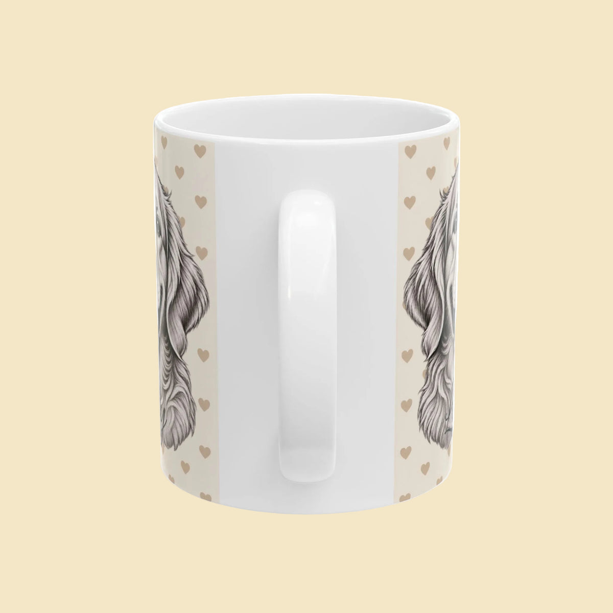 Personalized Golden Retriever Mug, Custom Dog Name Coffee Cup, Golden Retriever Lover Gift, Dog Portrait Mug