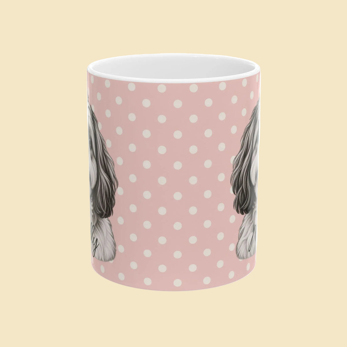 Personalized Shih Tzu Mug, Custom Dog Name Coffee Cup, Shih Tzu Lover Gift, Personalized Dog Mug