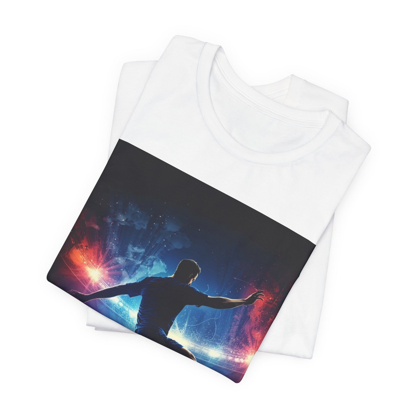 Play to Win Soccer T-Shirt | Stadium Action Graphic Tee | Soccer Fan Gift