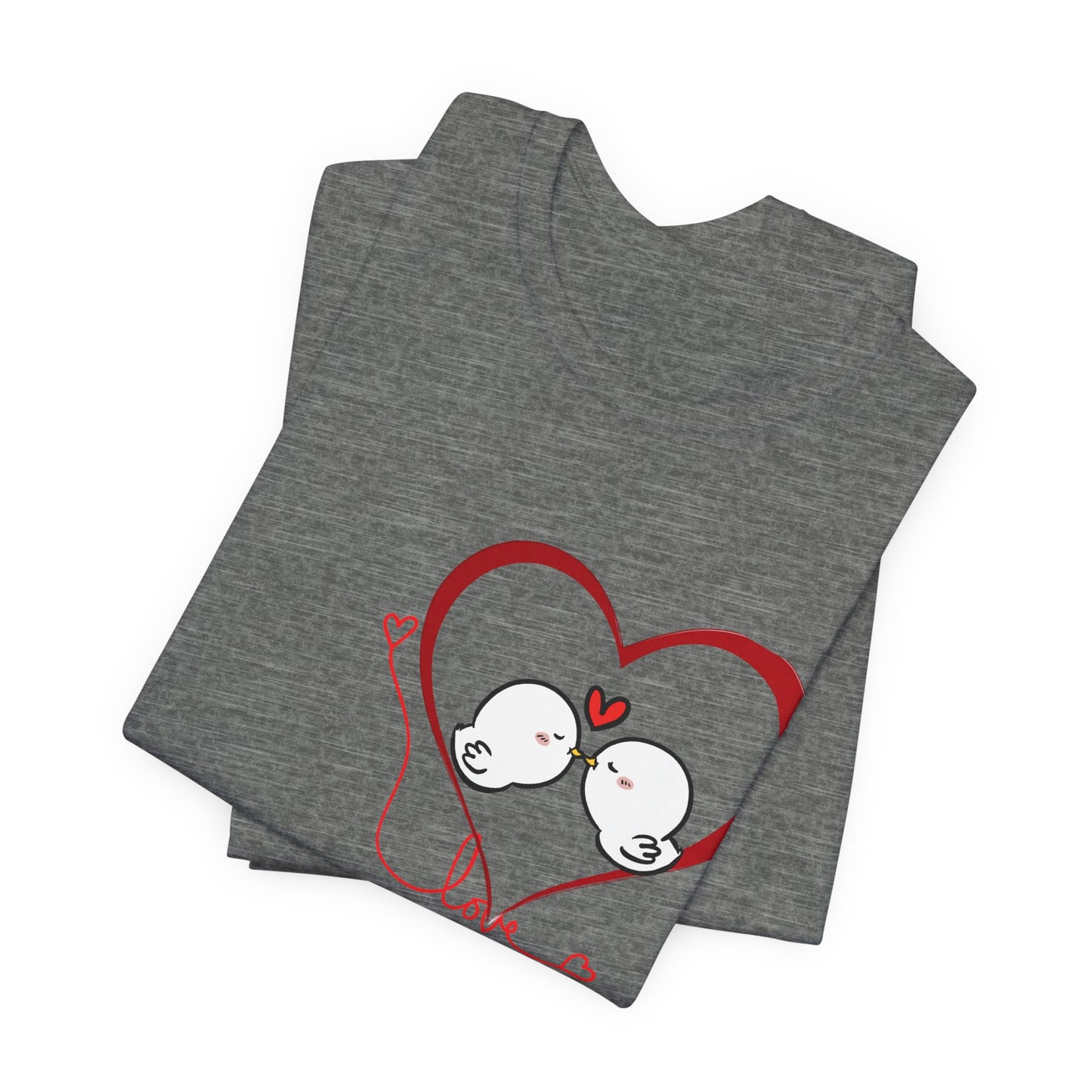 Love Birds Tee, Romantic Couple Gift, Valentine's Day Shirt