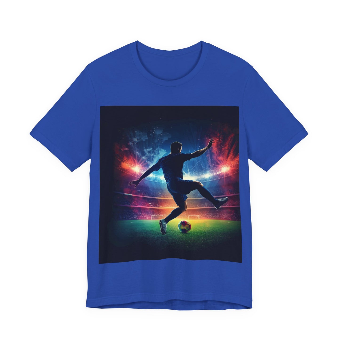 Play to Win Soccer T-Shirt | Stadium Action Graphic Tee | Soccer Fan Gift