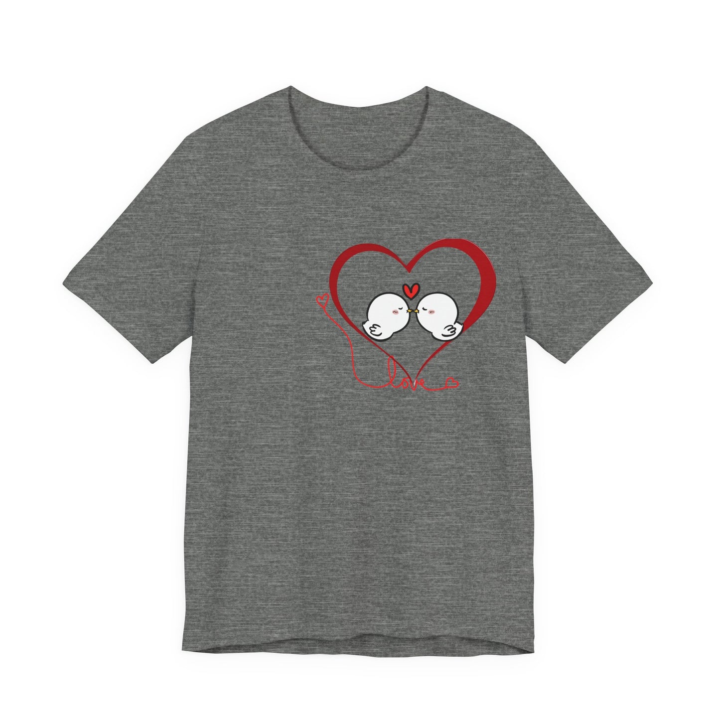 Love Birds Tee, Romantic Couple Gift, Valentine's Day Shirt