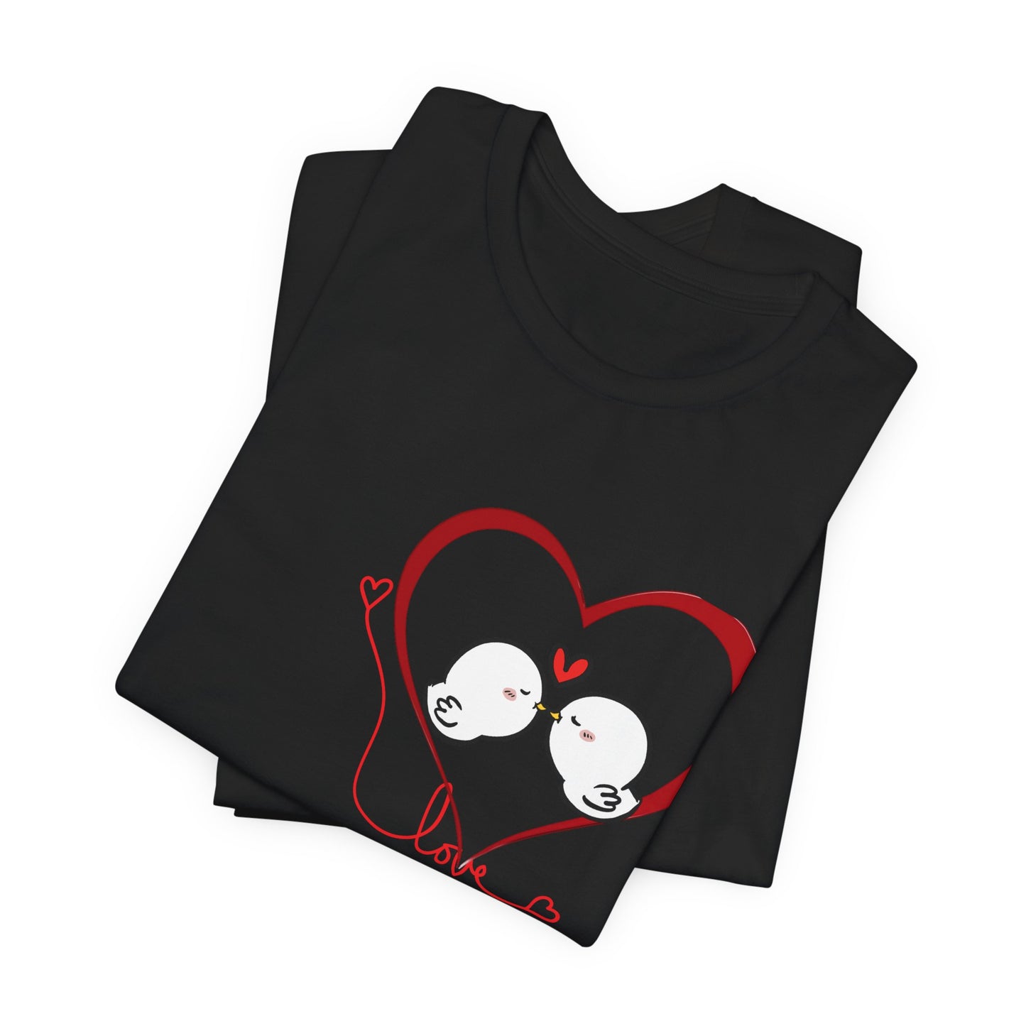 Love Birds Tee, Romantic Couple Gift, Valentine's Day Shirt