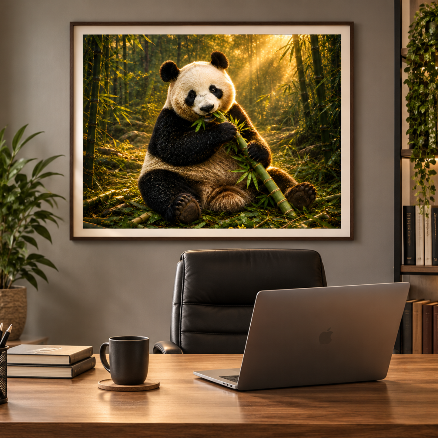 Watercolor Panda Printable Wall Art | Digital Download
